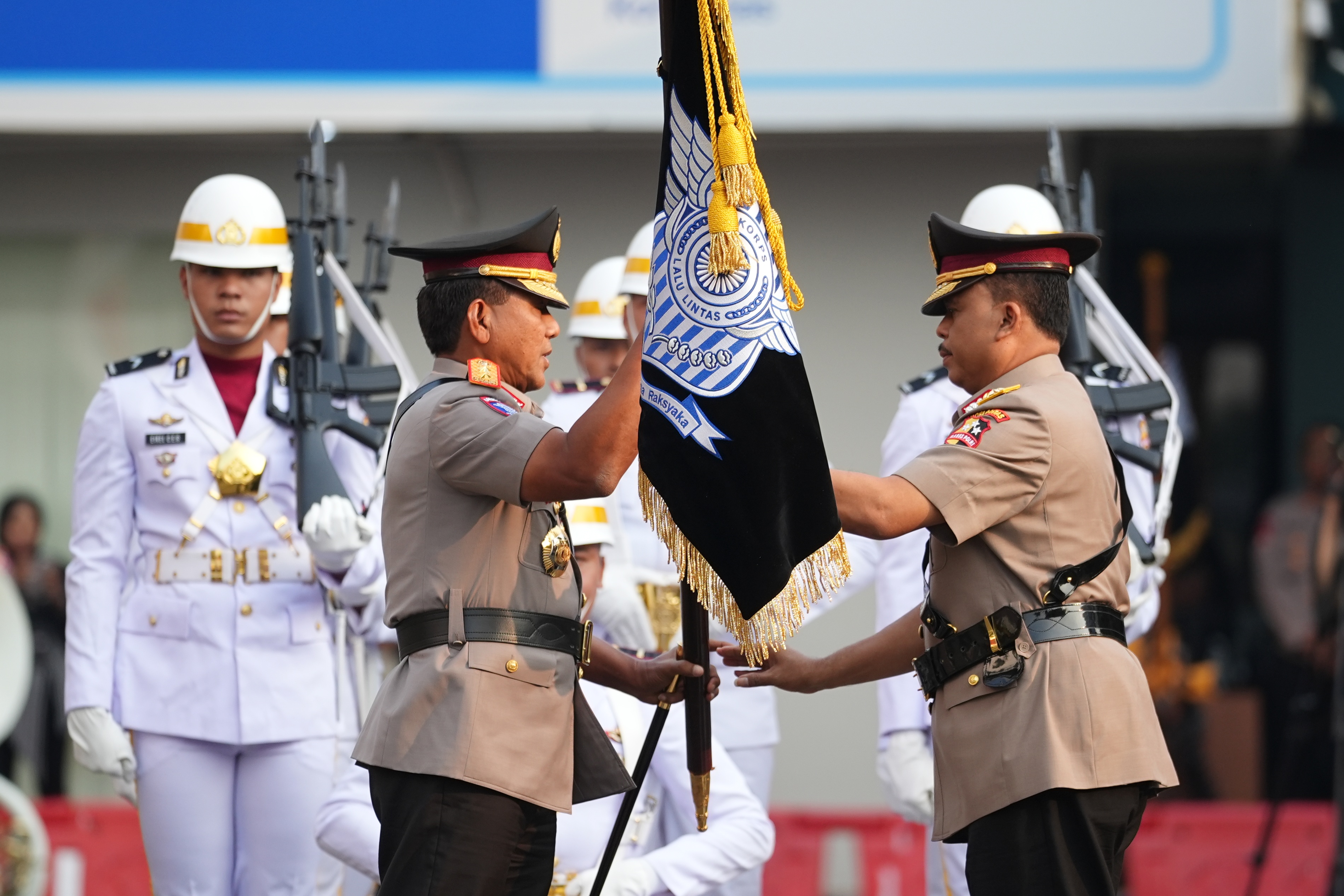 Sertijab Kakorlantas Polri, Irjen Pol. Wibowo Lanjutkan Estafet Kepemimpinan Korps Lalu Lintas