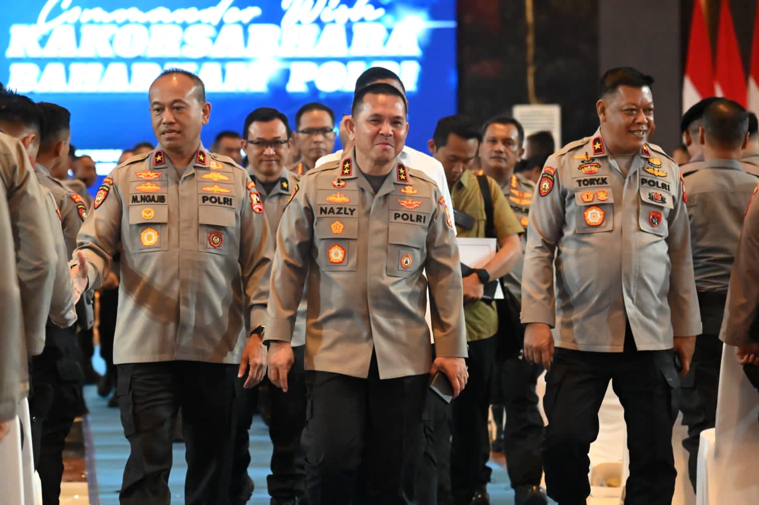 Pimpin Commander Wish Perdana, Kakorsabhara Polri Tegaskan Soliditas dan Profesionalisme