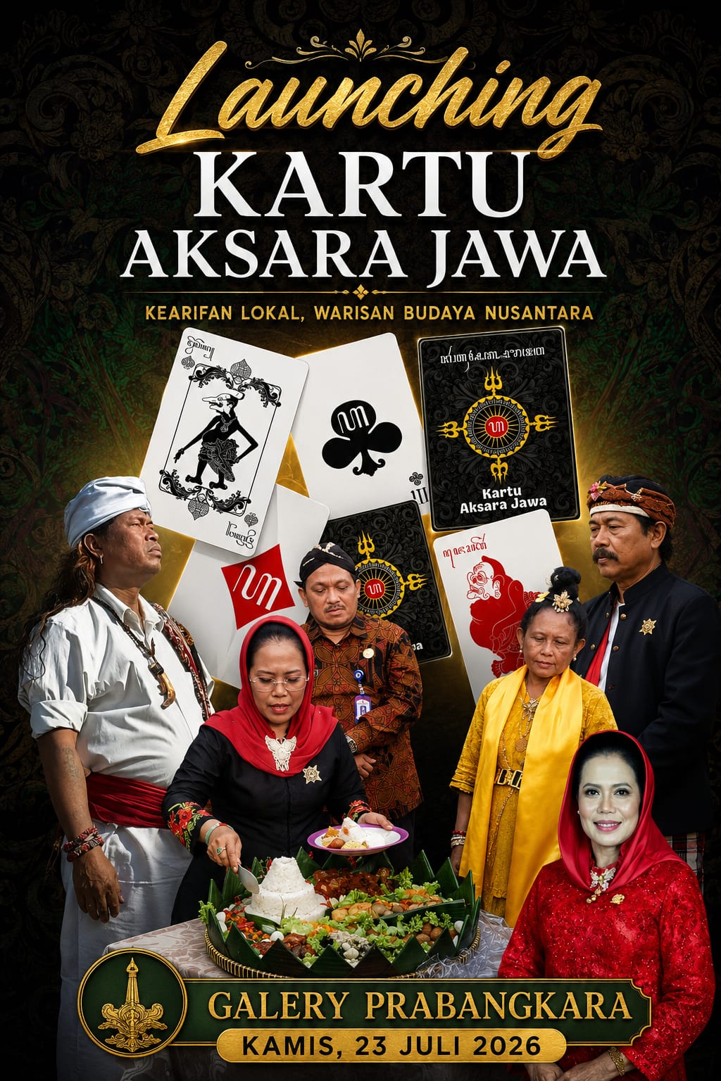 Kartu Aksara Jawa Simbol Kembalinya Jati Diri Bangsa