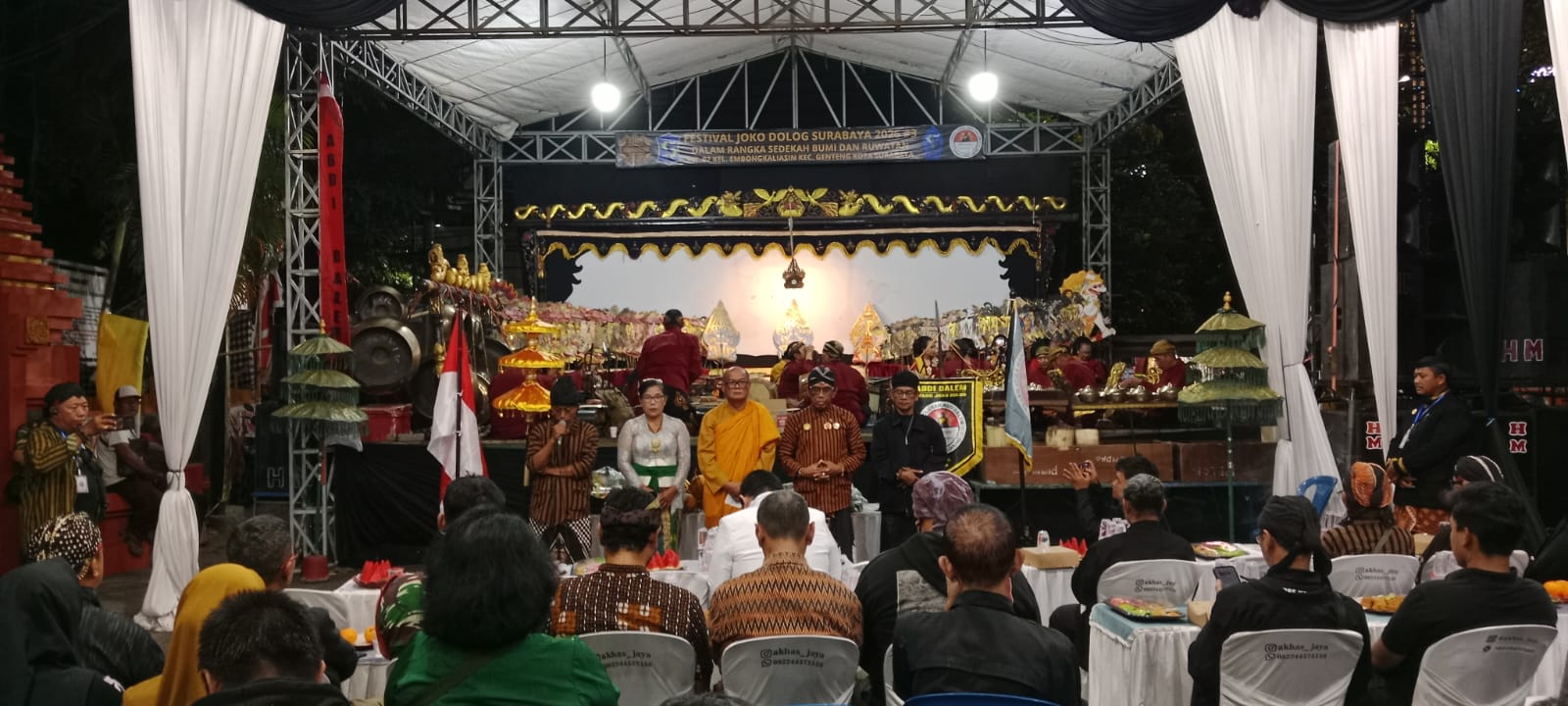 Doa Bersama Lintas Agan Menjadi Puncak Festival Joko Dolog Surabaya 2026